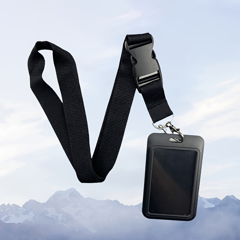 Black Neck Lanyard Badge Holde - Lanyard Badge Holder ulasan dan harga