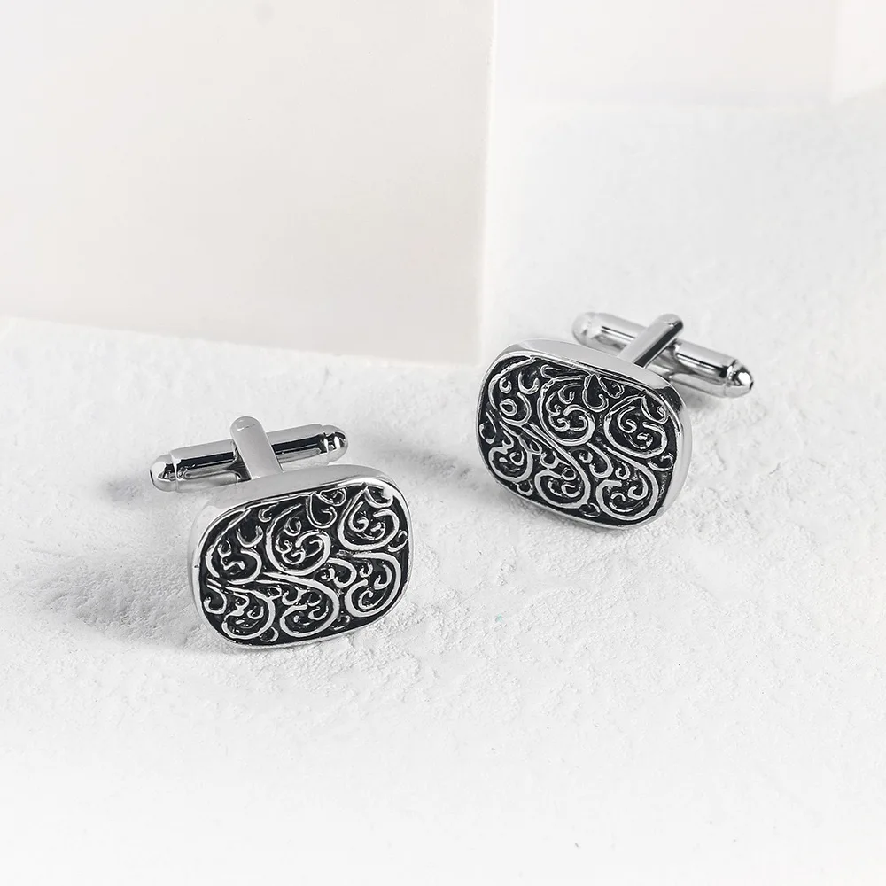 High Quality Gold Cufflinks Vi - Tie Clip Silver ulasan dan harga