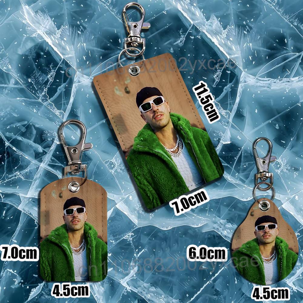 FERXXO VOL X Sagrado Feid Leat - Lanyard Badge Holder ulasan dan harga