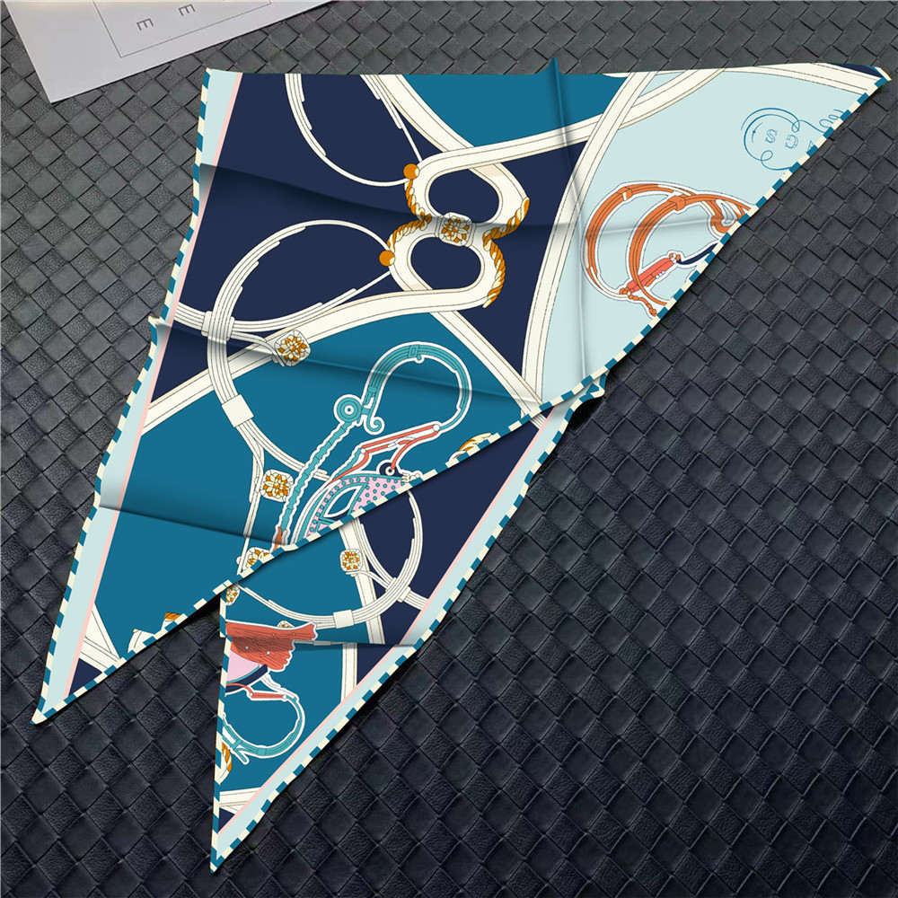 Triangle Shawls Silk Scarf Wom - Pashmina Wrap Large ulasan dan harga