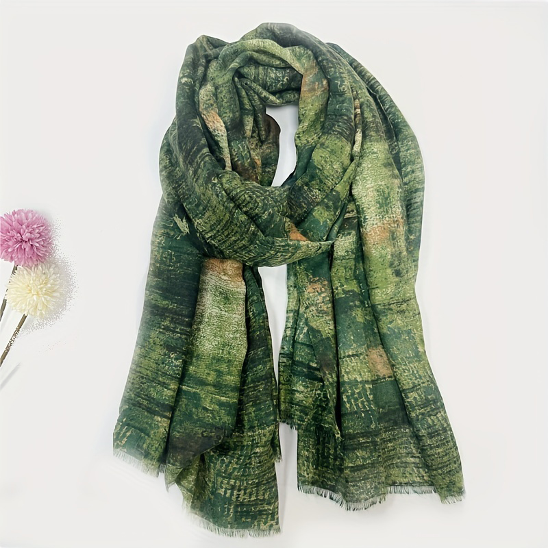 Luxury Brand Scarf Retro Cotto - Pashmina Wrap Large ulasan dan harga