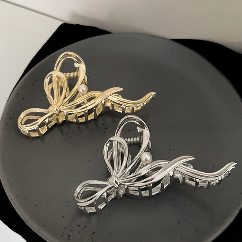 New Women Elegant Gold Silver  - Tie Clip Silver ulasan dan harga
